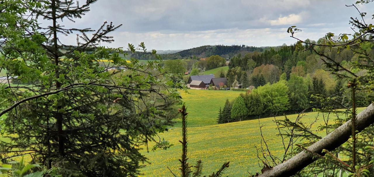 Zum Elleblick Lägenhet Frauenstein  Exteriör bild
