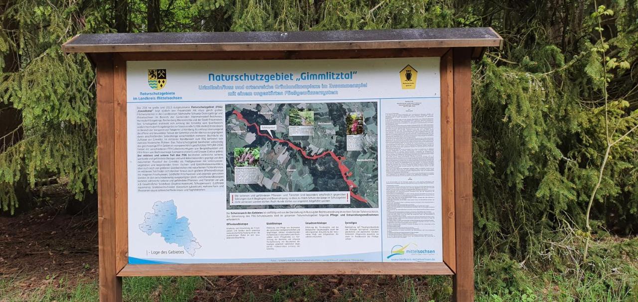 Zum Elleblick Lägenhet Frauenstein  Exteriör bild