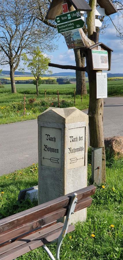 Zum Elleblick Lägenhet Frauenstein  Exteriör bild